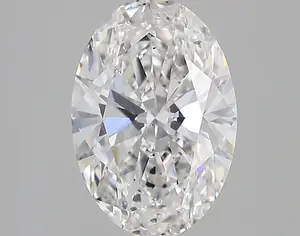 3.26ct F SI1 Oval (GIA)