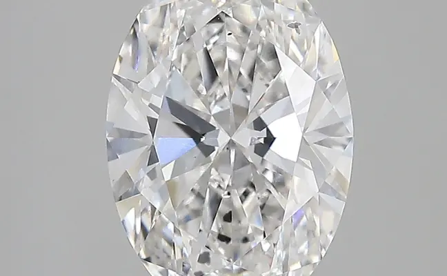 3.26ct F SI1 Oval (GIA)