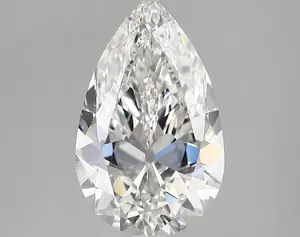 3.24ct F VVS2 Pear (IGI)