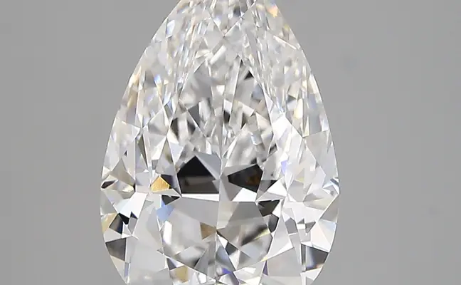 3.24ct D VVS2 Pear (IGI)