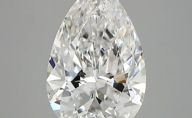 3.24ct E VS1 Pear (IGI)