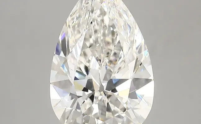 3.23ct E VS2 Pear (IGI)