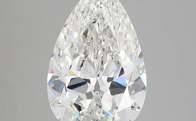 3.23ct F VS1 Pear (IGI)