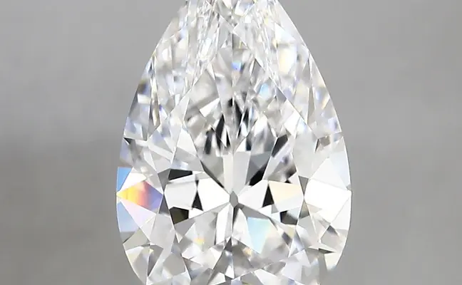 3.23ct D VVS2 Pear (IGI)