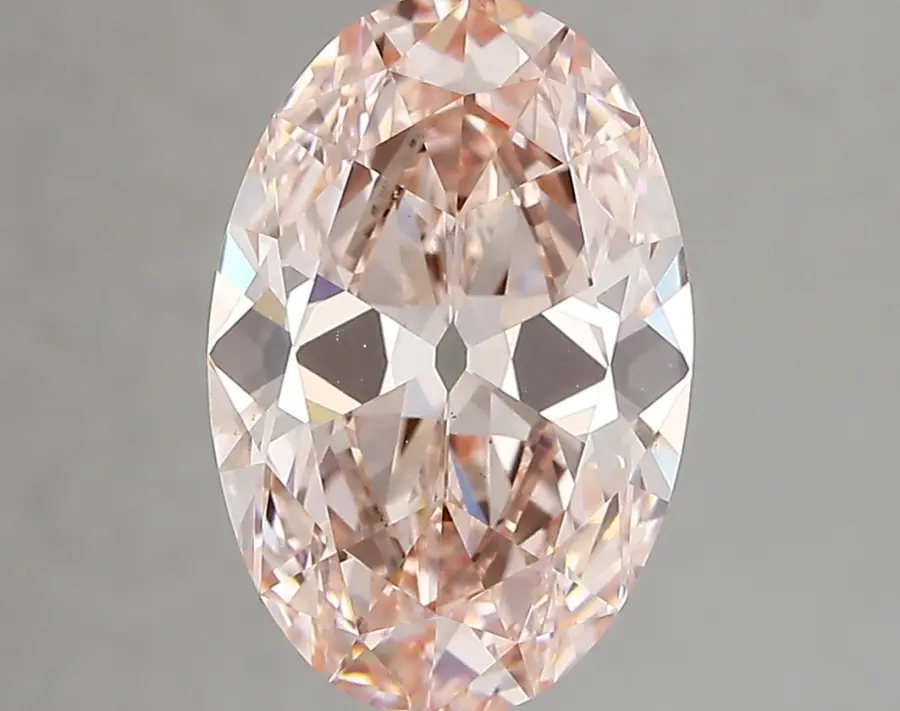 3.22ct FANCY INTENSE  PINK VS1 Oval Old Miner (IGI)