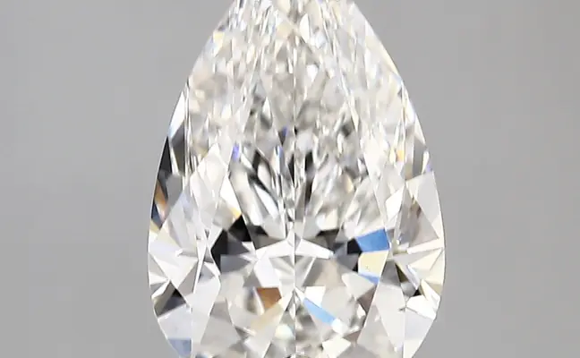 3.22ct F VS1 Pear (IGI)