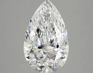 3.21ct D VS2 Pear (IGI)