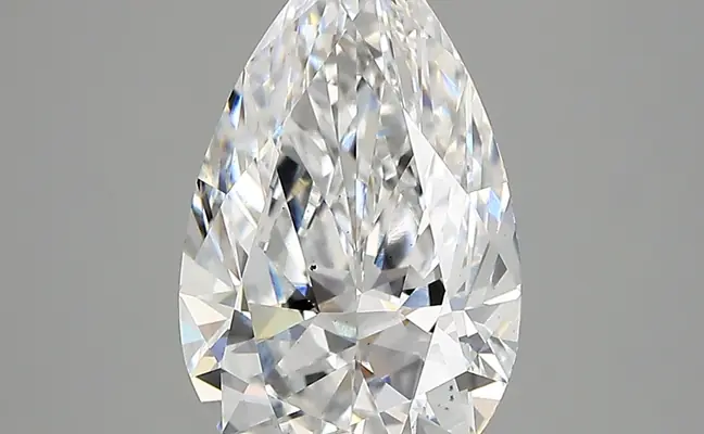 3.21ct D VS2 Pear (IGI)