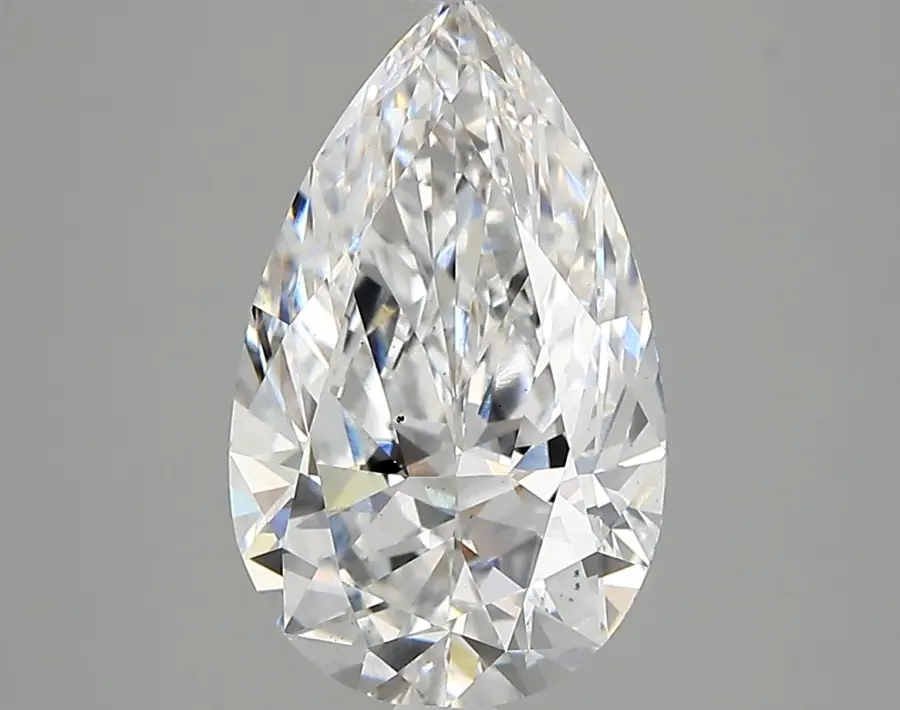 3.21ct D VS2 Pear (IGI)