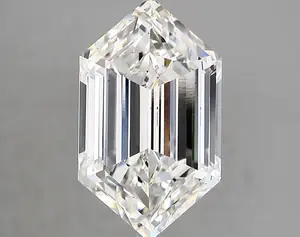 3.20ct F VS1 Long Hexagon (IGI)