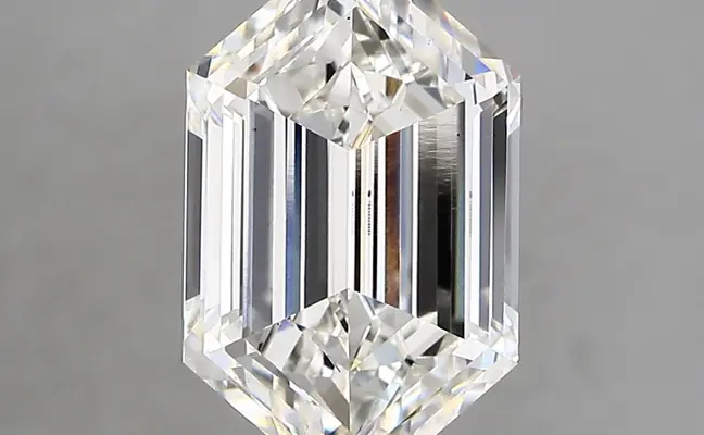 3.20ct F VS1 Long Hexagon (IGI)