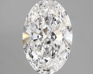 3.20ct D VS2 Oval (IGI)