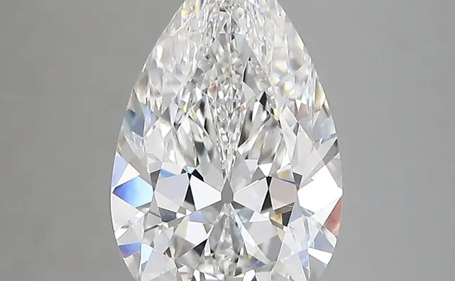 3.19ct D VVS2 Pear (IGI)
