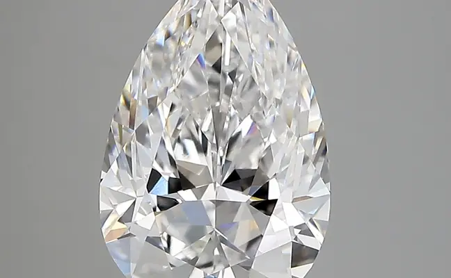 3.19ct D VVS2 Pear (IGI)