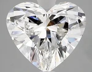 3.17ct F VS2 Heart (GIA)