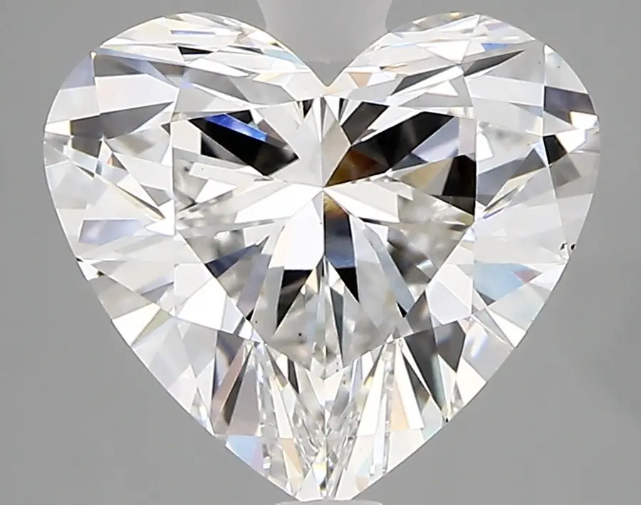 3.17ct F VS2 Heart (GIA)