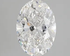3.16ct F SI1 Oval (GIA)