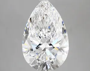 3.16ct D VVS2 Pear (IGI)