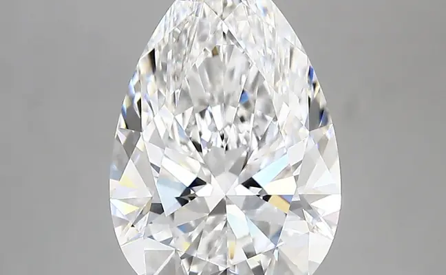 3.16ct D VVS2 Pear (IGI)