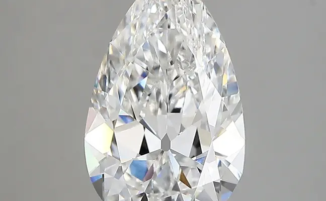 3.16ct E VVS1 Pear (IGI)