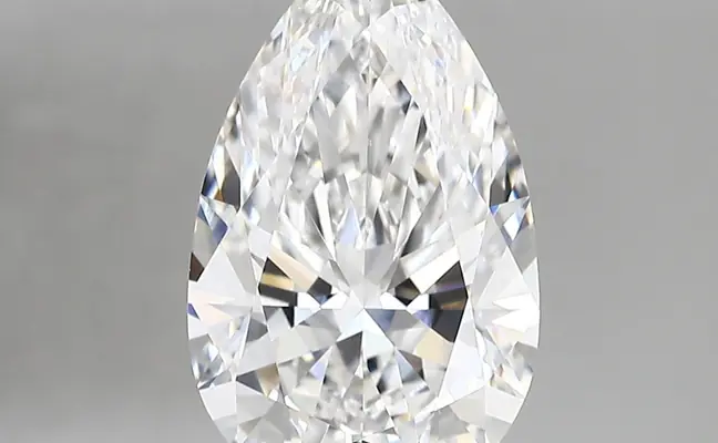 3.16ct E VVS2 Pear (IGI)