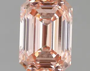 3.16ct FANCY INTENSE  PINK VS1 Emerald (IGI)