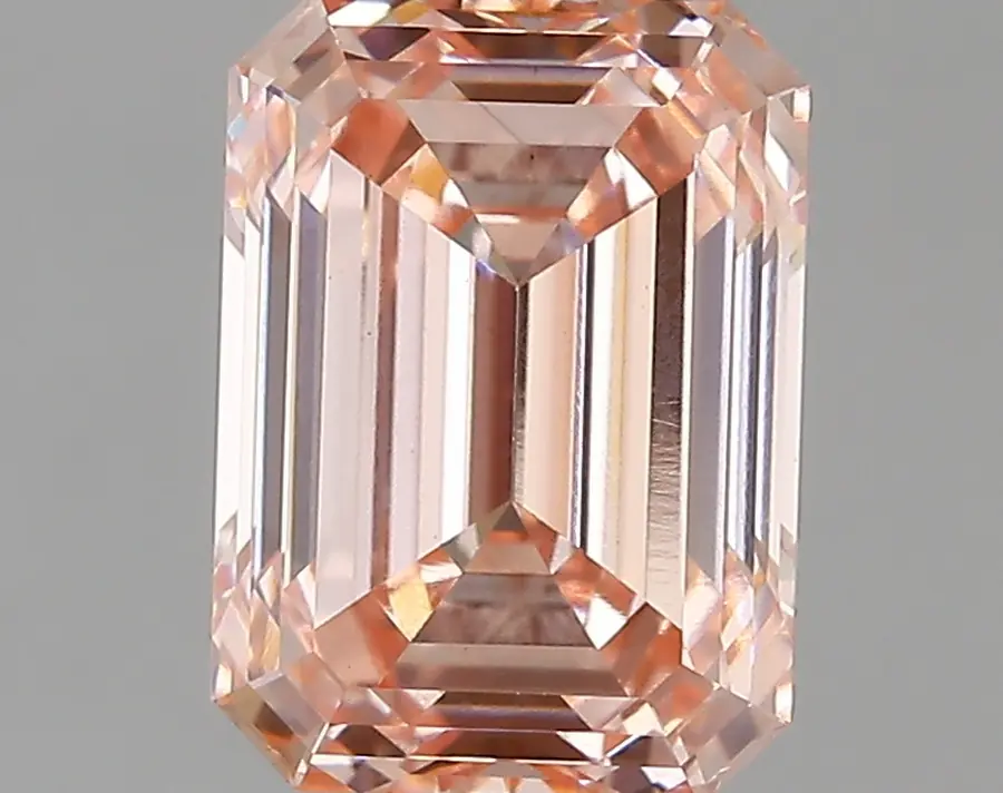 3.16ct FANCY INTENSE  PINK VS1 Emerald (IGI)