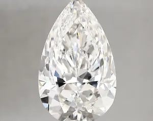 3.15ct E VVS2 Pear (IGI)