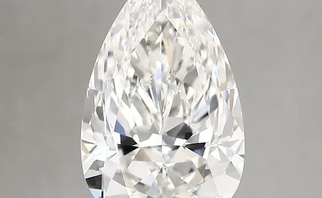 3.15ct E VVS2 Pear (IGI)