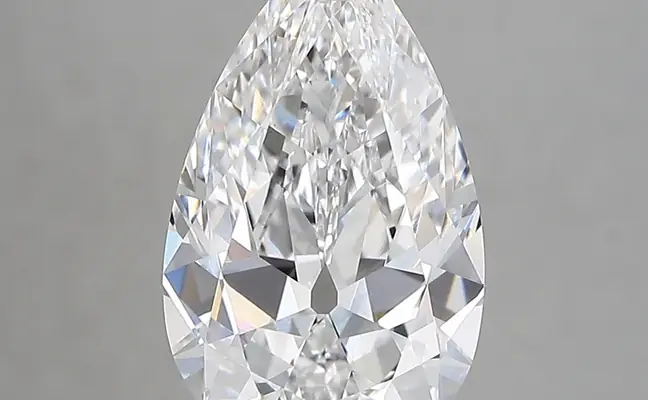 3.15ct D VVS2 Pear (IGI)