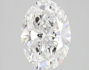 3.14ct E SI1 Oval (GIA)