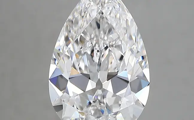 3.14ct D VVS1 Pear (IGI)