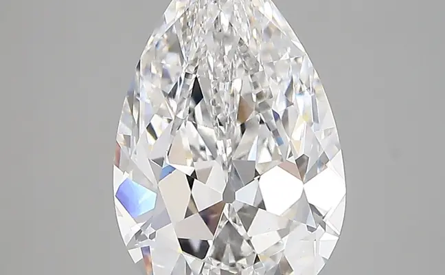 3.13ct D VVS2 Pear (IGI)