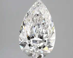 3.13ct D VS1 Pear (IGI)
