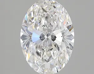3.12ct G SI1 Oval (GIA)