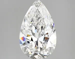 3.12ct E VVS2 Pear (IGI)