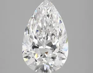 3.12ct D VVS2 Pear (IGI)
