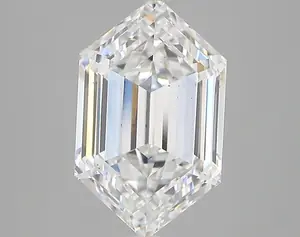3.12ct D VS1 Long Hexagon (IGI)