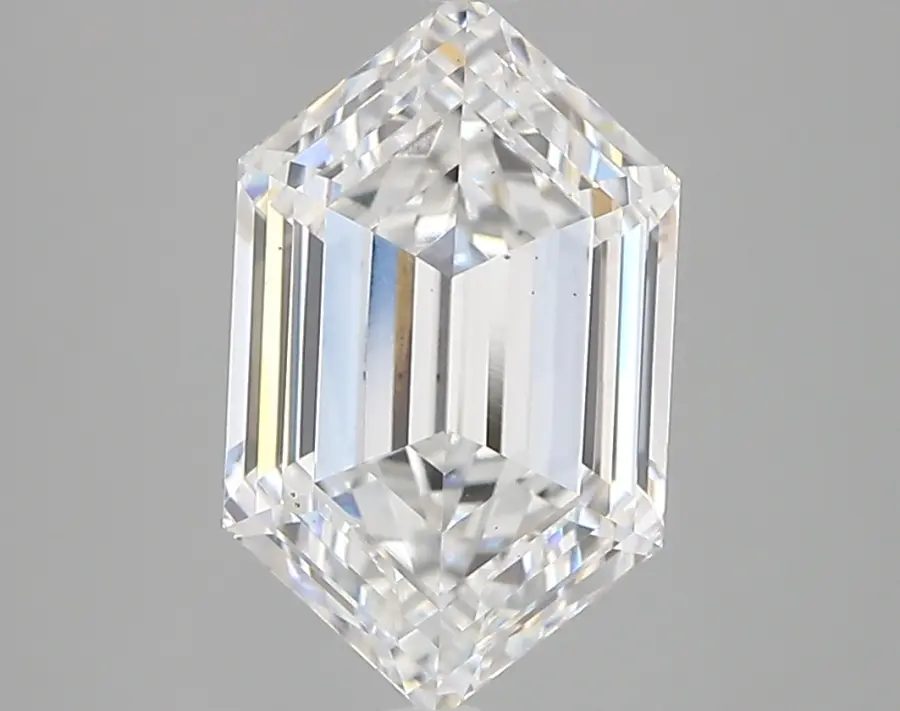 3.12ct D VS1 Long Hexagon (IGI)