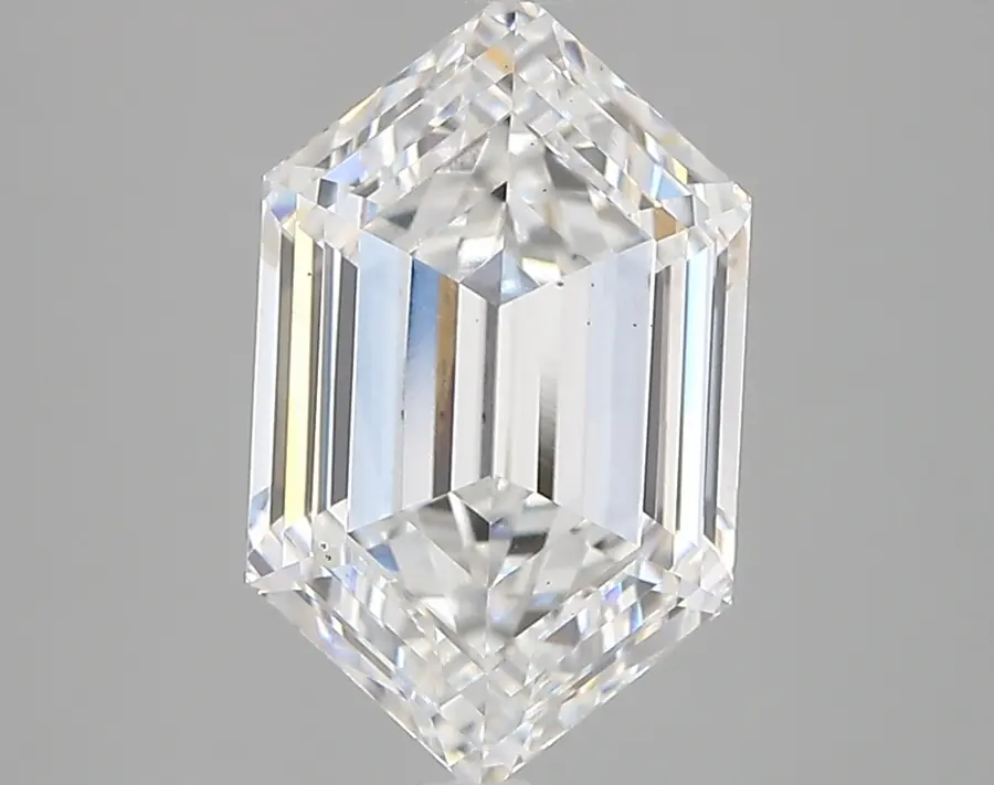3.12ct D VS1 Long Hexagon (IGI)