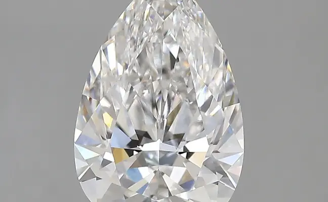 3.11ct E VVS2 Pear (IGI)