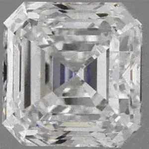 2.50-Carat Asscher Cut Natural Loose Diamond