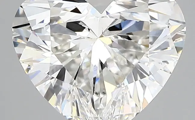 3.09ct G VS1 Heart (GIA)
