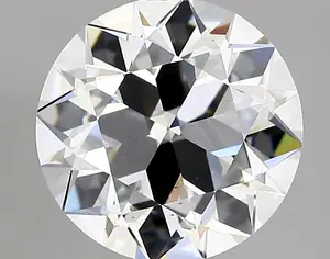 3.09ct D VS2 Euro Cut (IGI)