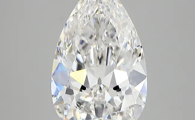3.08ct E VVS2 Pear (IGI)