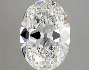 3.08ct E VVS2 Oval Old Miner (IGI)
