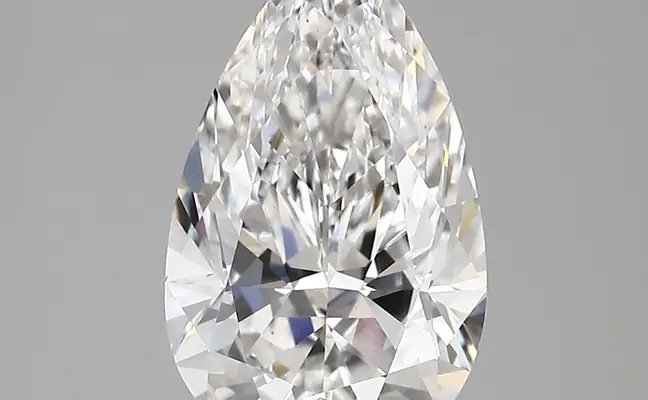 3.08ct E VVS2 Pear (IGI)
