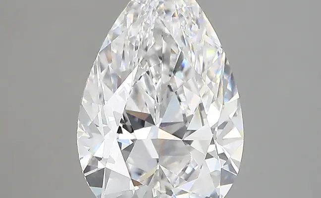 3.07ct D VVS2 Pear (IGI)