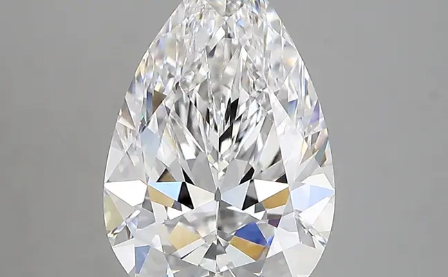 3.06ct D VVS2 Pear (IGI)