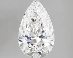 3.06ct D VVS1 Pear (IGI)